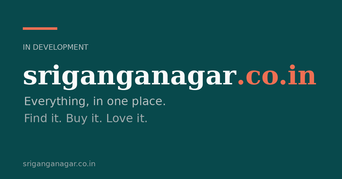 Link preview image for sriganganagar.co.in